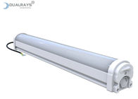 Lámpara de vivienda plástica llena 160LmW de la prueba de la serie 40W los 4FT LED de Dualrays D2 tri 5 años de garantía