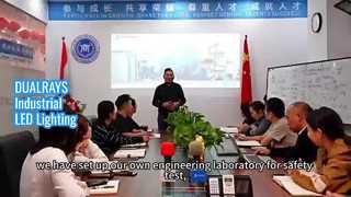Soluciones industriales de iluminación LED DUALRAYS