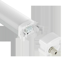 Dualrays calienta la luz llevada 48 pulgadas industrial ligera 80W del tubo de la tri prueba de la disipación LED