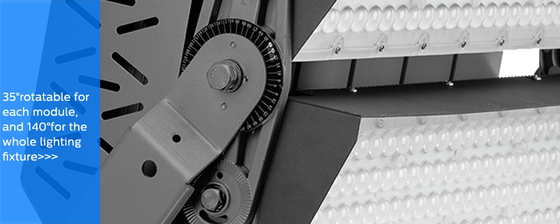 Luces de inundación de tierra de deportes de IP65 1800W IK08 LED para los estadios y las pistas que compiten con