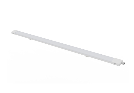Disipación de calor perfecta de la luz 160LPW IP65 IK10 40W los 4ft de la prueba del decaimiento de la luz corta tri