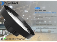 Vivienda de aluminio de la luz IP65 de la bahía del UFO de la serie de Dualrays HB3 alta para los altos cuartos