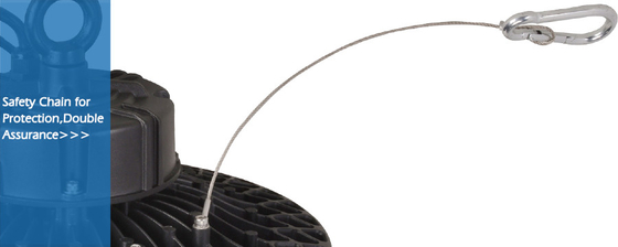 ASNO TUV GS D Mark For Supermarket de los CB del CE de With del conductor de Meanwell HBG Sosen LED de la luz de la bahía del UFO LED del ASNO IP65 de los CB del CE alto