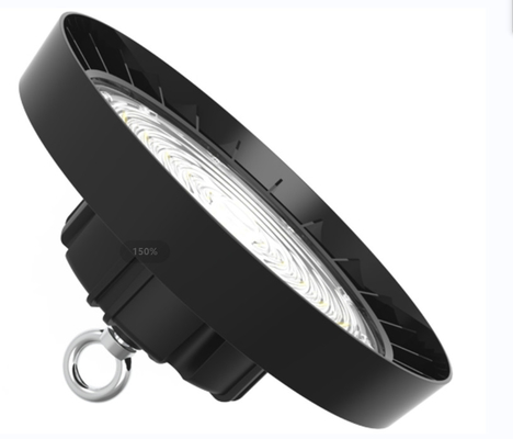 Luz industrial de la bahía del UFO de SMD3030 100W 150W 200W alta con el fundición a presión de Al For Excellent Heat Dissipation a troquel