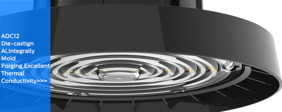 Alto UFO de la bahía de la luz 100W 150W 200W de la bahía del UFO alto que se enciende para Warehouse con IP65