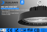Luz industrial de la bahía del UFO del cuerpo IP65 100W LED de la aleación de aluminio de la clase I de la protección alta en existencia