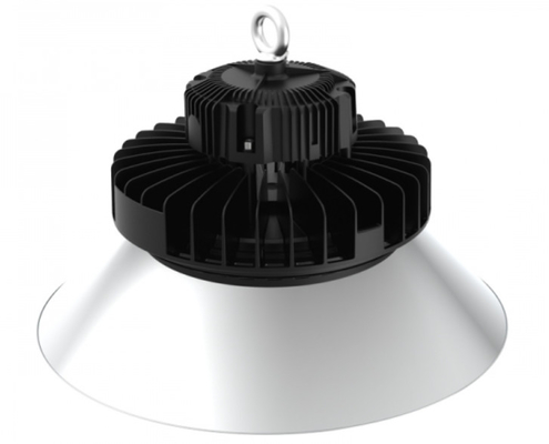 iluminación comercial 5000K del UFO de la alta luz 21000LM IP65 IK08 de la bahía de 150W HB4.5 LED