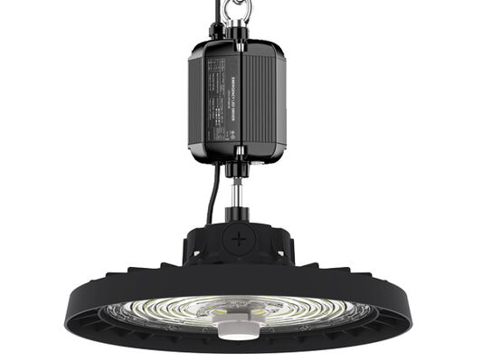 HB3H DIP de energía conmutable y 3CCT UFO LED High Bay Light 100W 150LPW con 20W/30W @ 3 horas Función de emergencia opcional