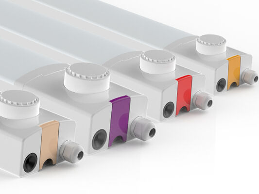 4ft/40W DIP Potencia conmutable y 3CCT 3-Fase Changding D4 lámpara LED a prueba de humedad Adecuada para estacionamiento garaje e iluminación