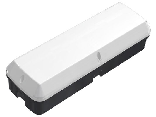 Luz de porche LED de 8W con función de emergencia y sensor de movimiento IP65