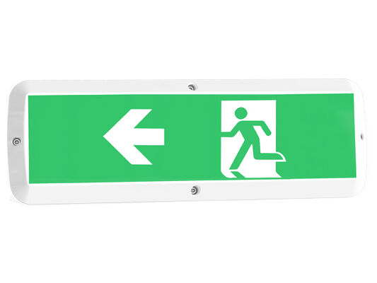 Luz de porche LED de 8W con función de emergencia y sensor de movimiento IP65