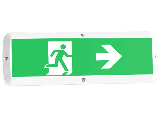 Luz de porche LED de 8W con función de emergencia y sensor de movimiento IP65