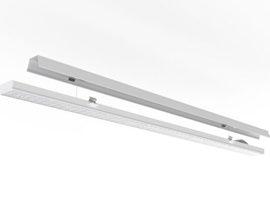 Módulo de iluminación lineal LED universal conmutable por DIP de 75 W, rápido con un clic, con 160 LPW para reemplazar accesorios de iluminación fluorescente T5/T8 existentes en sistemas ferroviarios