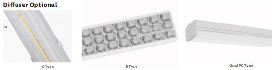 El módulo de luz LED de adaptación lineal universal conmutable DIP de 75 W con un clic rápido y 160 LPW para reemplazo fluorescente T5/T8 funciona con casi todos los sistemas de rieles troncales instalados en los últimos 25 años