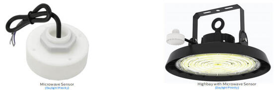 luz incorporada del UFO LED de Slim Version del conductor de 150W HB3 Eco con 1-10V KNX que amortigua