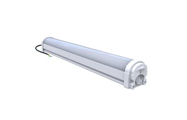Luces del tubo de la luz IP66 LED de la prueba de la cubierta LED de la serie 20W Arcrylic de Dualrays D2 tri para el taller