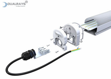 160LPW los tri años de la luz 40W IP66 de la prueba de la eficacia LED 5 garantizan la emergencia que amortigua para el garaje de subterráneo