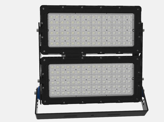 Luz de inundación del palo LED del aeropuerto de 600 vatios la alta del estadio de la lámpara logística del proyector con L forma el soporte ajustable