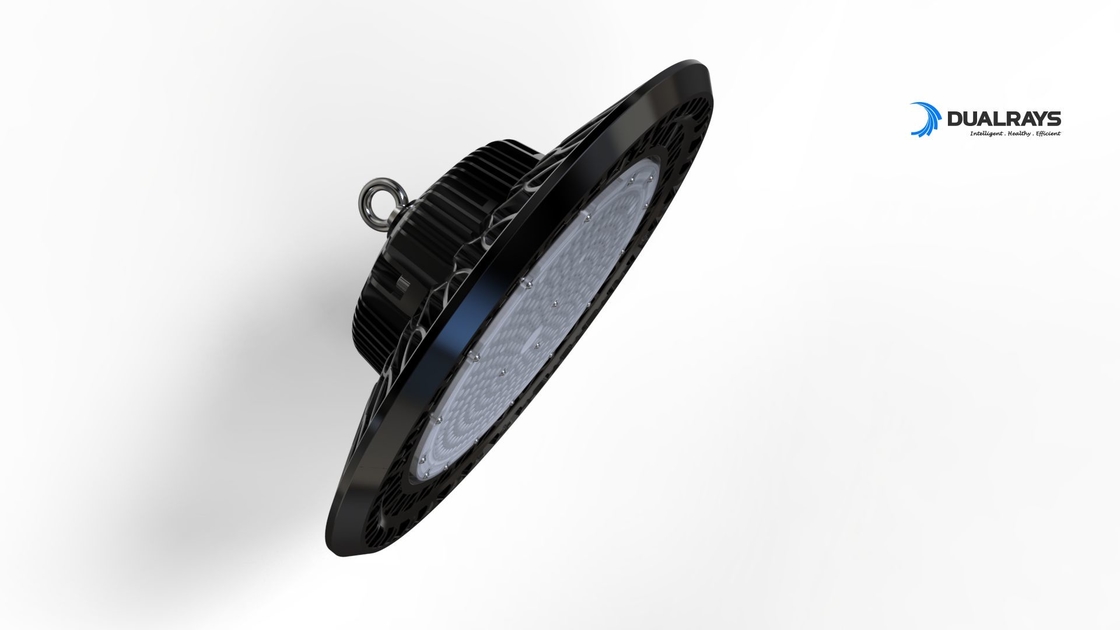 300W el alto dado del ángulo de haz de la luz 60°/120° de la bahía del UFO LED la fundición de aluminio 50/60Hz