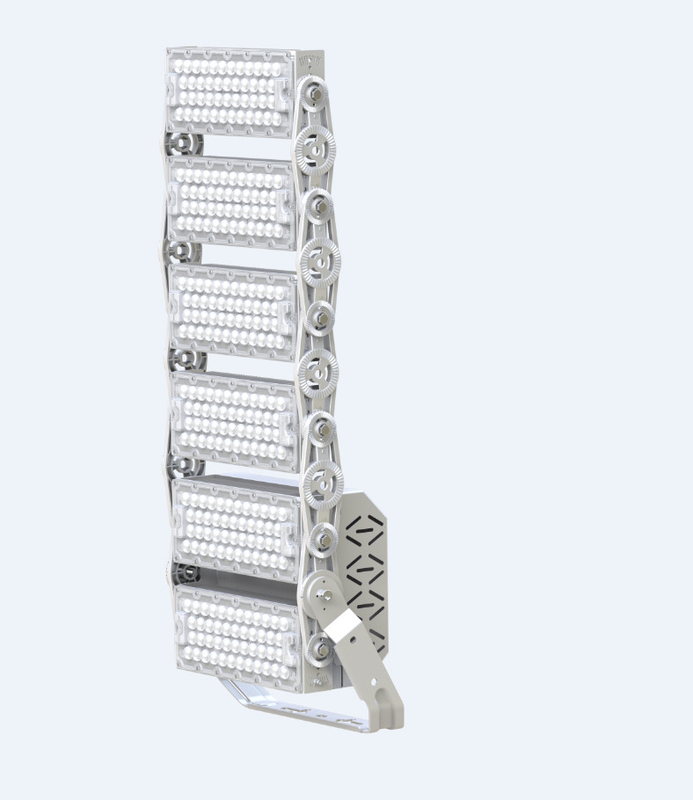 Deportes al aire libre de Dimmable LED de la luz de inundación de DUALRAYS 100W F4 que encienden la prenda impermeable IP66