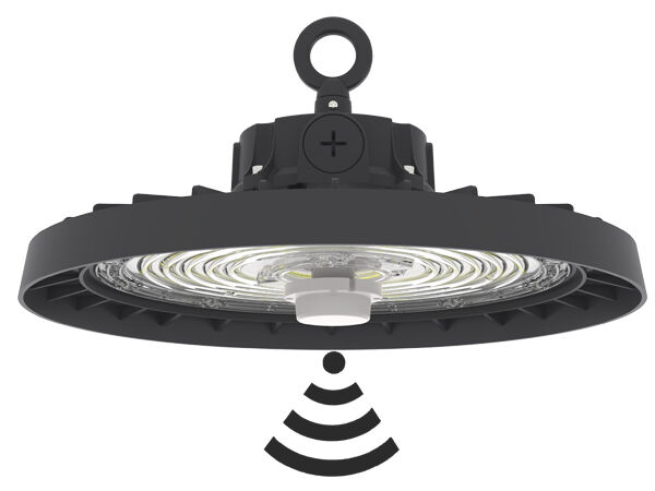 HB3H DIP conmutable de energía y 3CCT UFO LED High Bay Light 100W 150LPW con función de emergencia opcional
