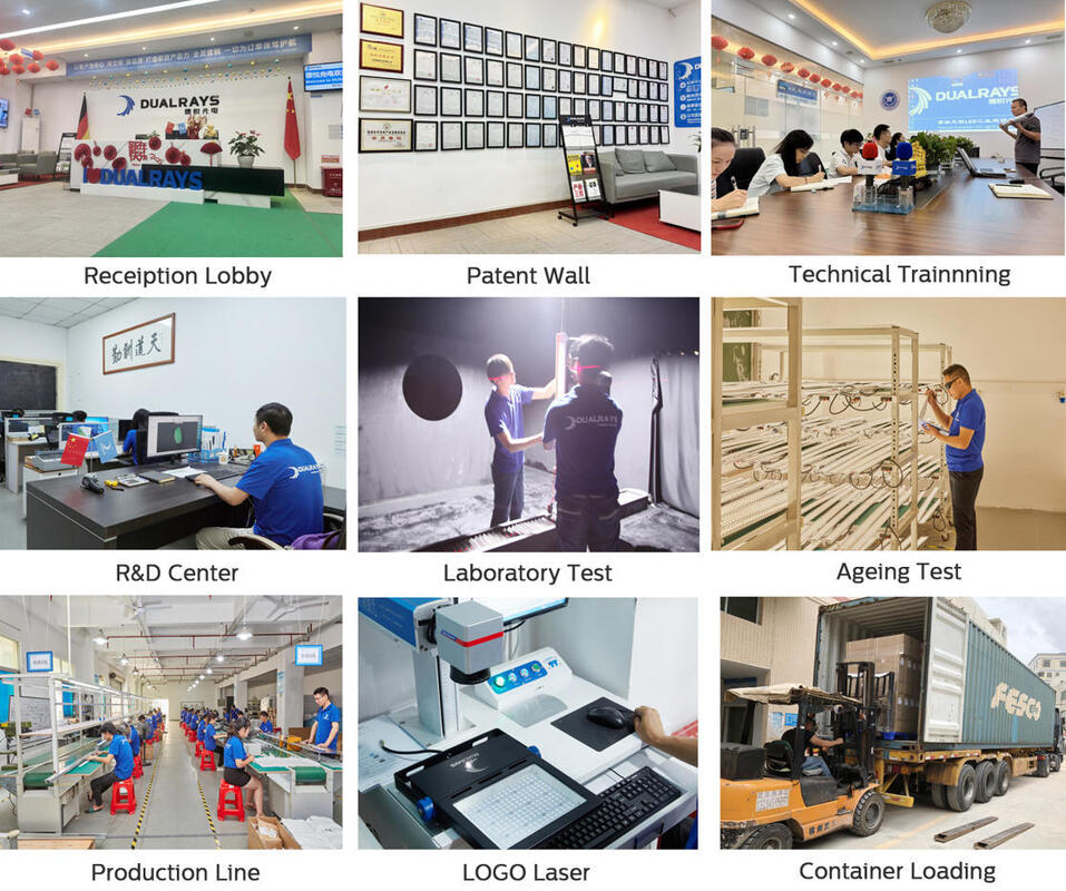 DUALRAYS Europa Almacén de luz LED a prueba de humedad y luz LED Highbay Envío directo desde los Países Bajos dentro de 3 días hábiles y disfrute del servicio local de posventa con ingenieros locales