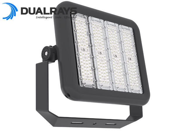 Luz deportiva LED modular de 200W para reemplazo de halogenuros metálicos de 400W con 7 años de garantía y control inalámbrico inteligente Zigbee