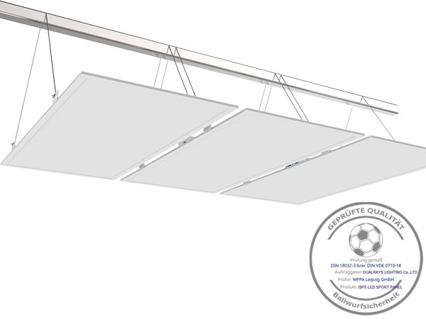Luz de inundación de la serie 250W LED de Dualrays F5 para el ángel múltiple interior y al aire libre 1-10V del haz de IP66 IK10 que amortigua