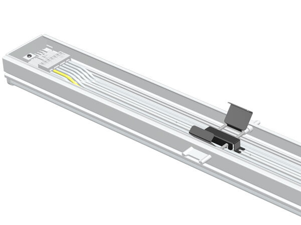 Módulo de luz LED de adaptación lineal universal conmutable DIP de 75 W con clic rápido y 160 LPW para reemplazo fluorescente T5/T8 con conmutable trifásico