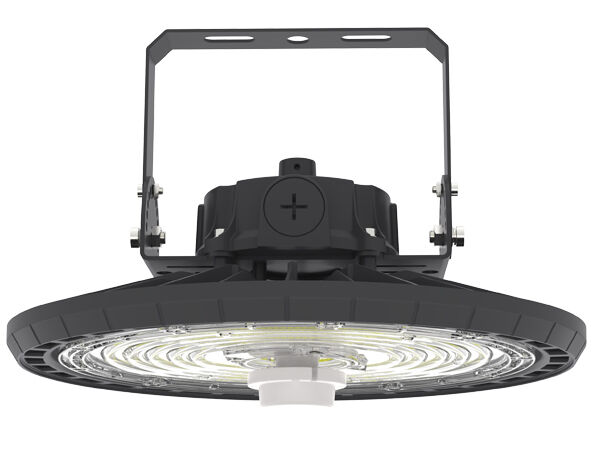 DUALRAYS HB2 DIP potencia conmutable y 3CCT UFO LED Highbay Light 100W 170LPW aplicado para salas de fábrica y áreas de producción