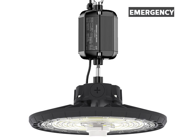 Tipo económico HB2 DIP conmutable de potencia y 3CCT UFO LED Highbay Light 100W 170LPW con 5 - 15 metros de altura montada