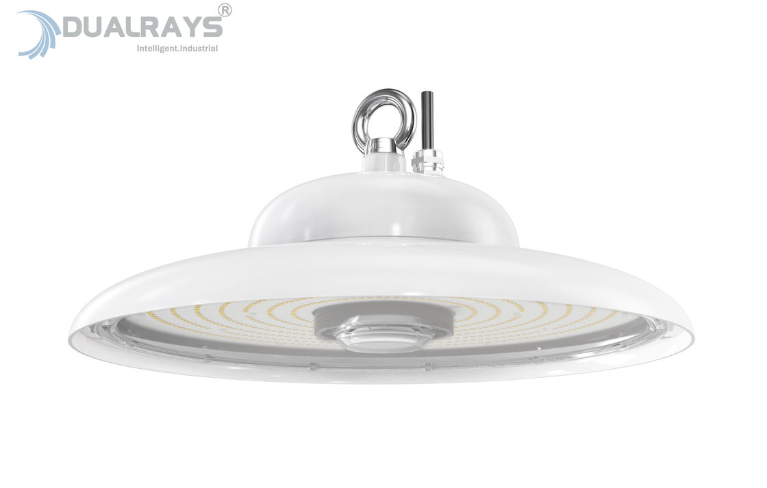 Luz de la bahía del UFO de Dimmable 100W 150W 200W IP65 del sensor del movimiento y de la luz del día alta para la fábrica de la comida