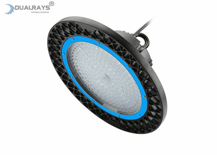 Luz de alta resistencia de la bahía del UFO de Dualrays 150W HB5 LED alta con la fundición a presión Shell de aluminio para la disipación de calor excelente