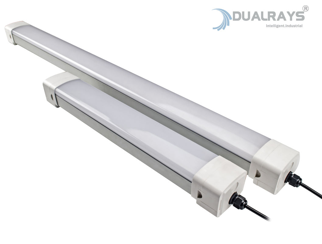 Alta tri prueba Warehouse del vapor de la luz de la prueba del brillo LED que parquea instalaciones fáciles