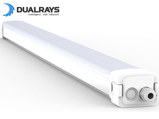 Lámpara LED a prueba de humedad con potencia y CCT conmutable por DIP para un control de iluminación flexible en garajes y entornos