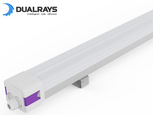 DUALRAYS D5 Luz LED a Prueba de Humedad con Potencia Conmutable DIP/Eficiencia 3CCT 160LPW con Vida Útil Promedio de Luminaria 62.000 horas (L80B10)